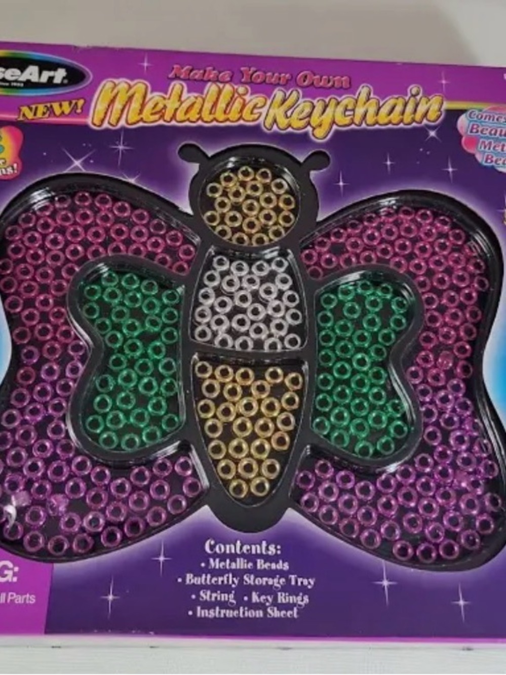Make Your Own Metallic Keychain Kit